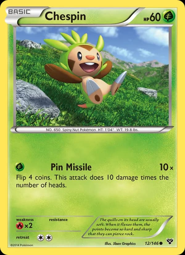 Chespin – XY 12