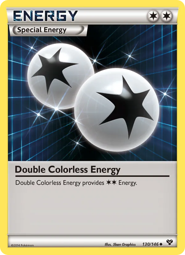 Double Colorless Energy – XY 130