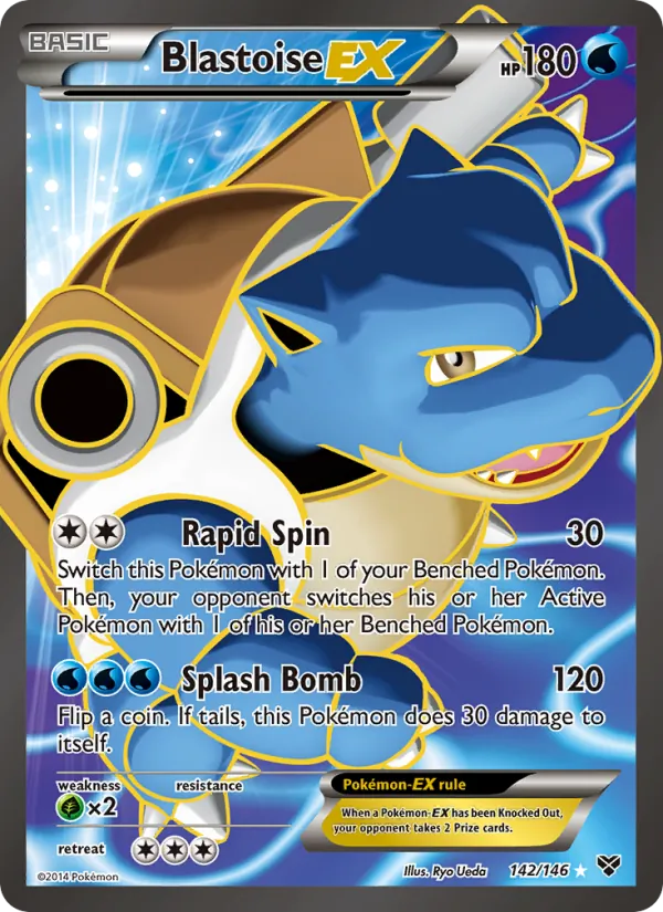 Blastoise EX – XY 142