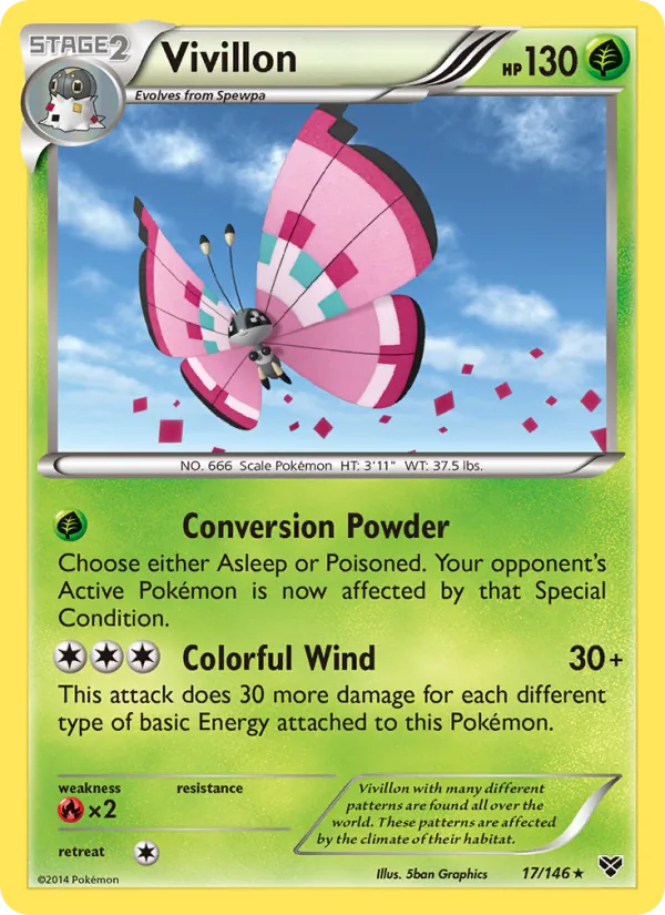 Vivillon – XY 17