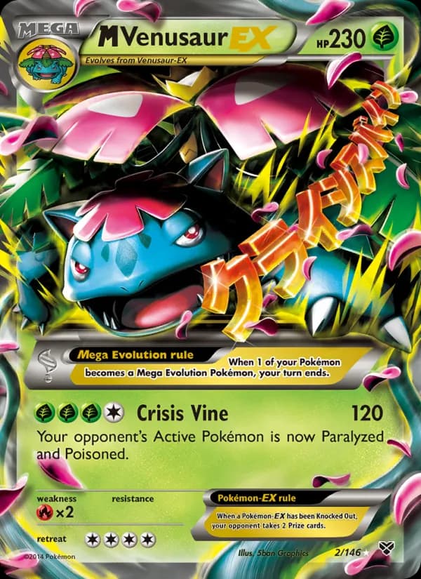 M Venusaur EX – XY 2