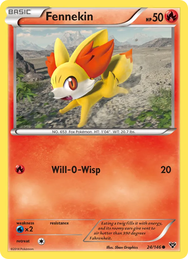 Fennekin – XY 24