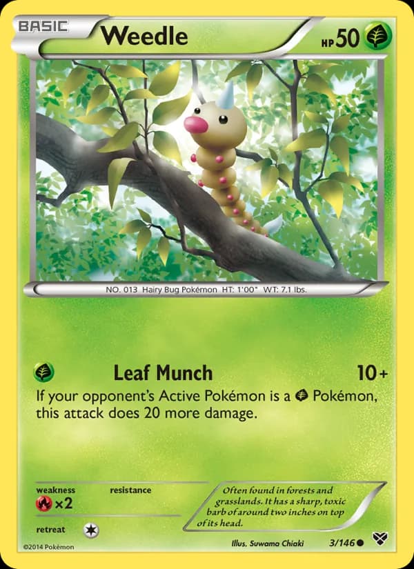 Weedle – XY 3