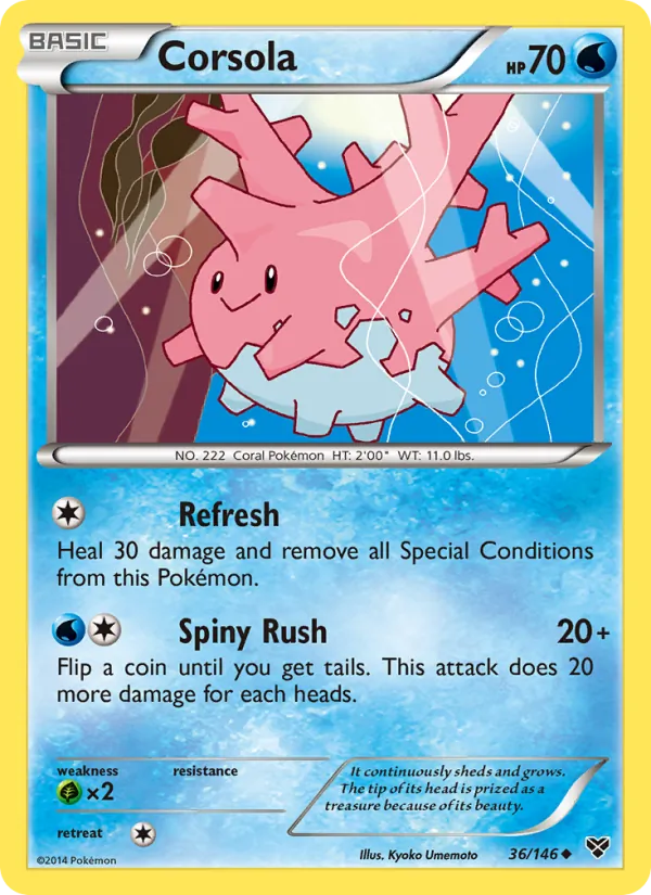 Corsola – XY 36