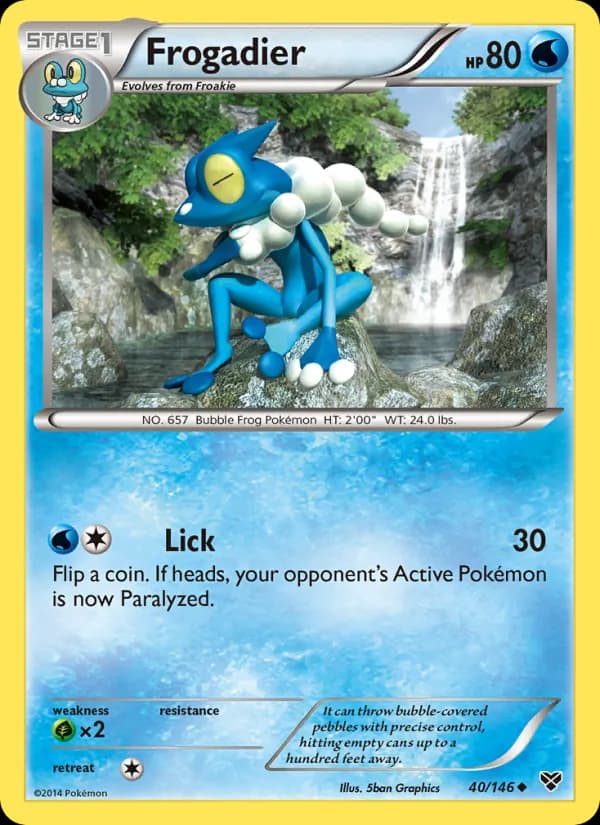 Frogadier – XY 40