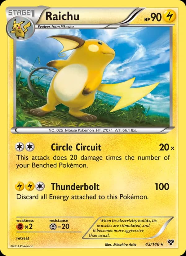 Raichu – XY 43