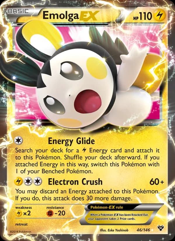 Emolga EX – XY 46