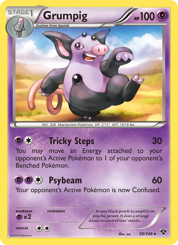 Grumpig – XY 50