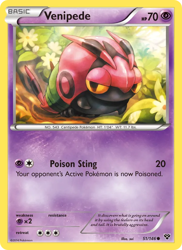 Venipede – XY 51