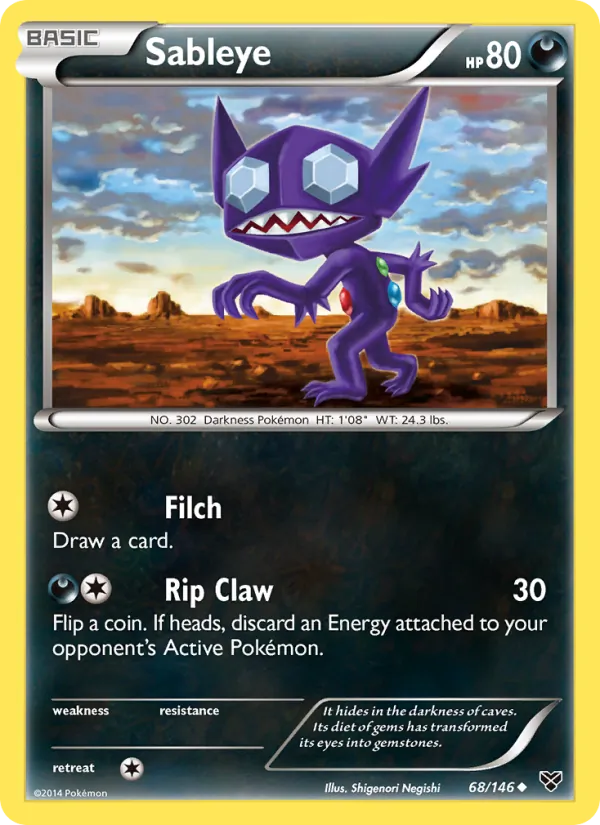 Sableye – XY 68