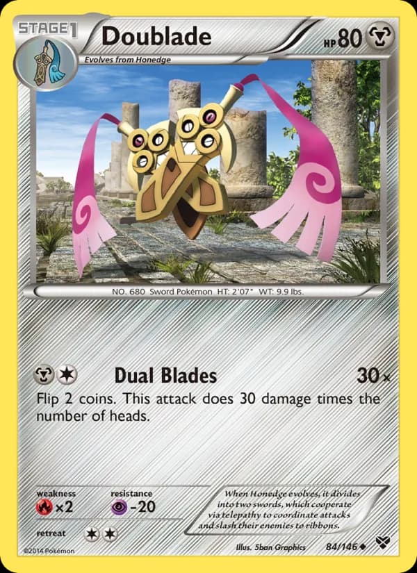Doublade – XY 84