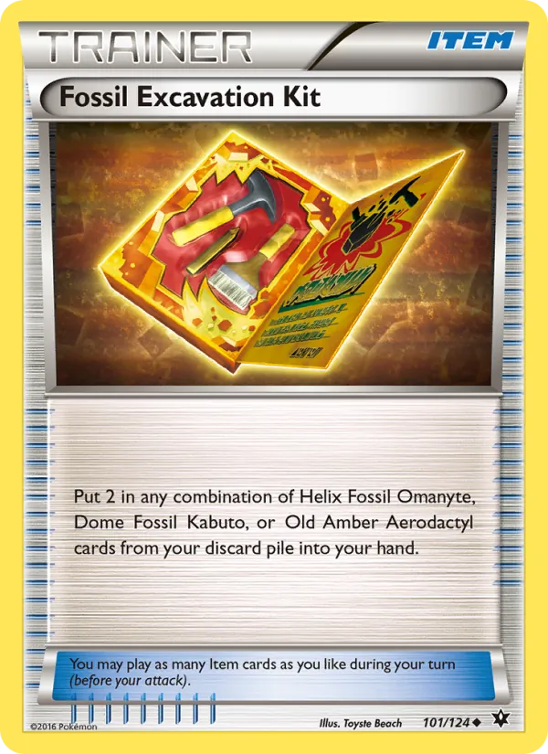 Fossil Excavation Kit – Fates Collide 101