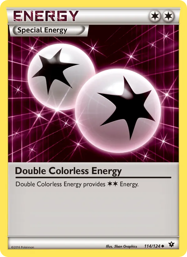 Double Colorless Energy – Fates Collide 114