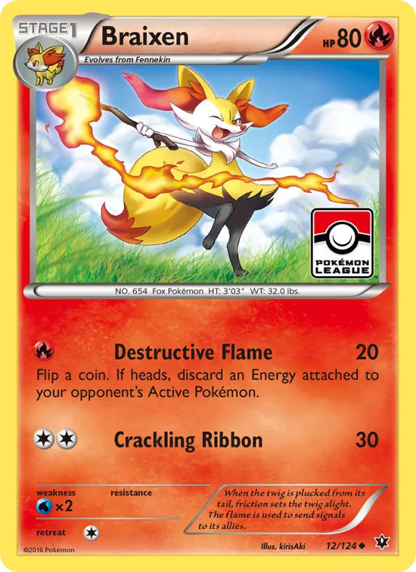 Braixen – Fates Collide 12