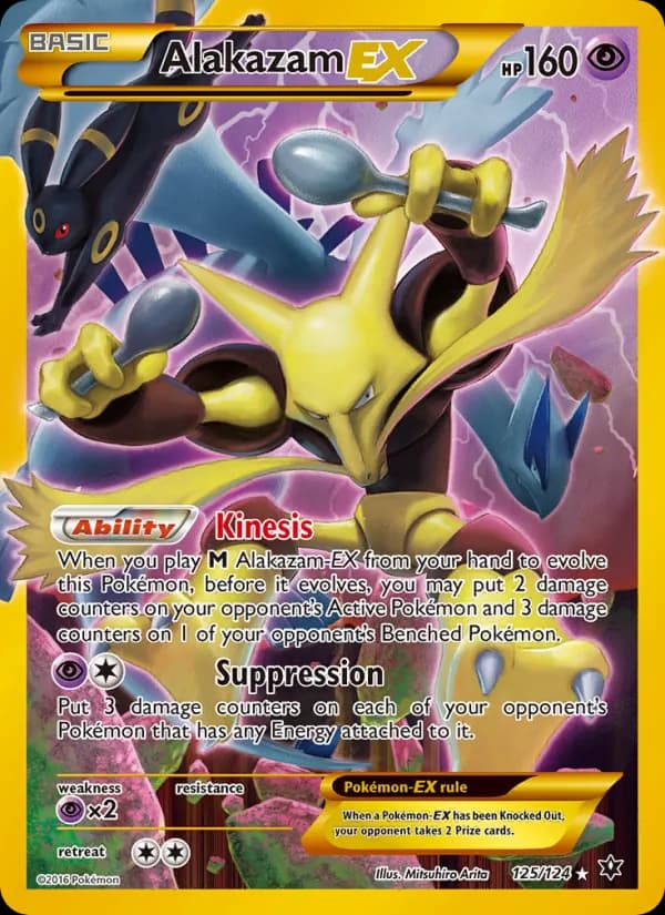 Alakazam EX – Fates Collide 125