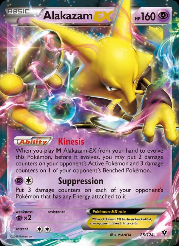 Alakazam EX – Fates Collide 25