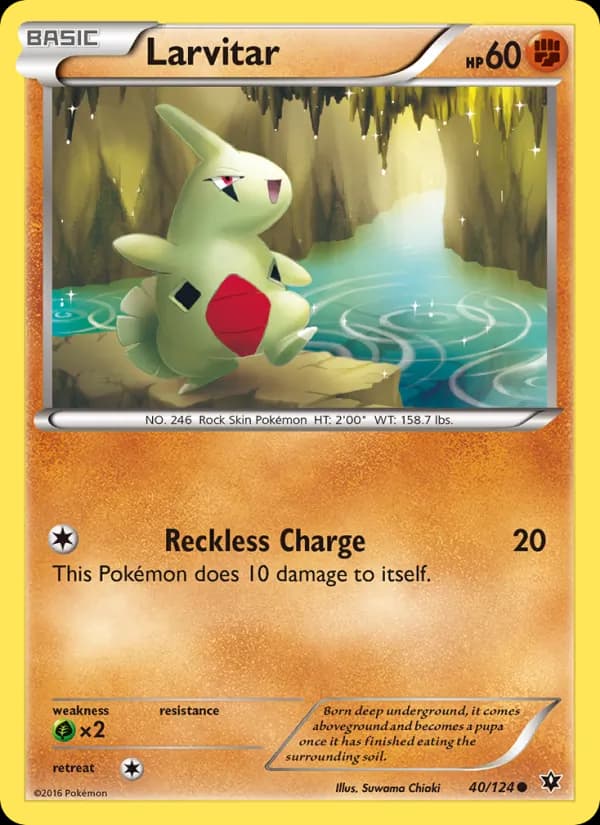 Larvitar – Fates Collide 40