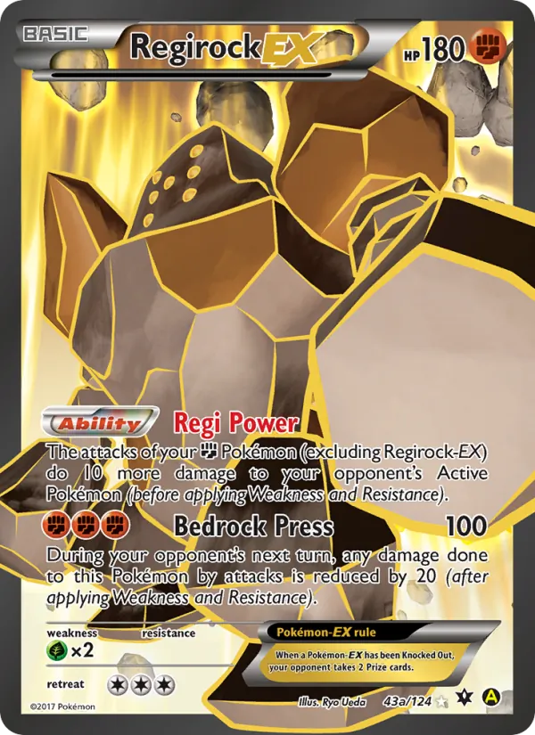 Regirock EX – Fates Collide 43
