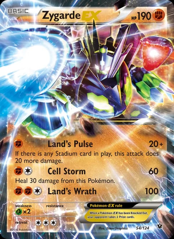 Zygarde EX – Fates Collide 54