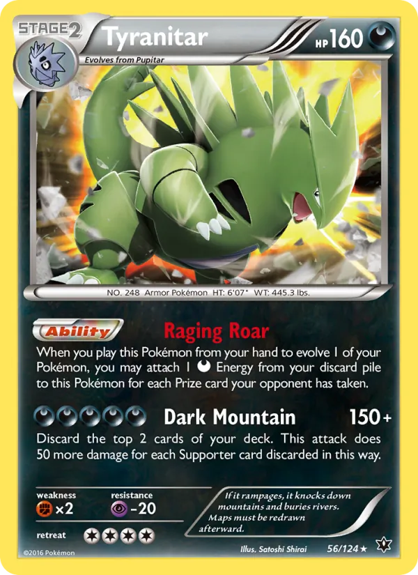 Tyranitar – Fates Collide 56