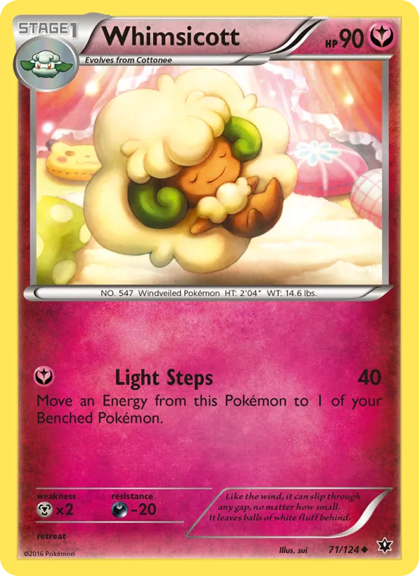 Whimsicott – Fates Collide 71
