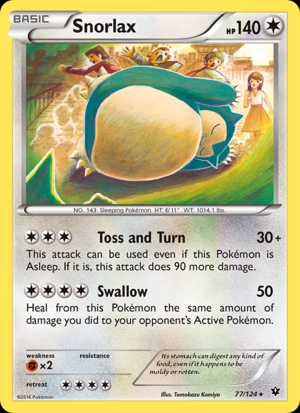 Snorlax – Fates Collide 77