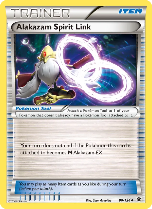 Alakazam Spirit Link – Fates Collide 90