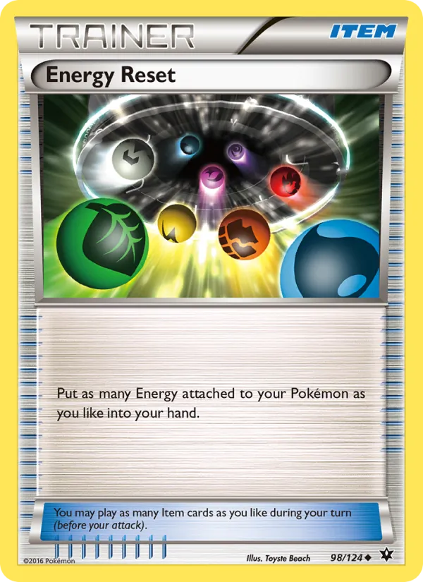 Energy Reset – Fates Collide 98