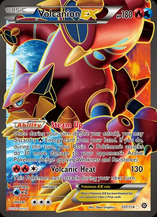 Volcanion EX – Steam Siege 107