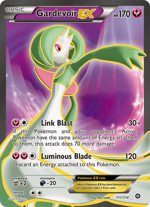 Gardevoir EX – Steam Siege 111