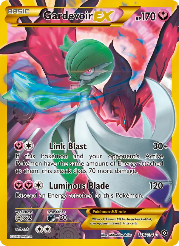 Gardevoir EX – Steam Siege 116