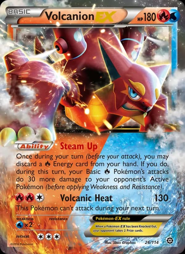 Volcanion EX – Steam Siege 26