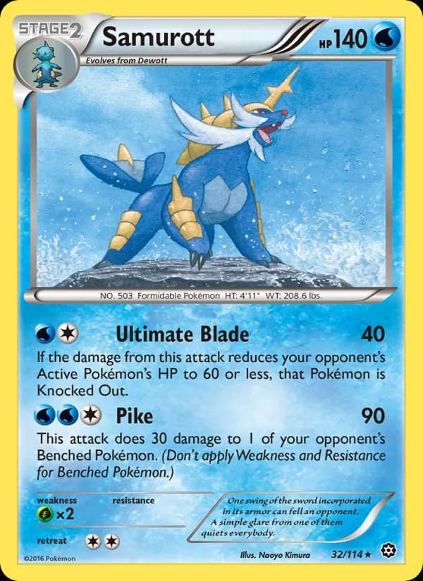 Samurott – Steam Siege 32