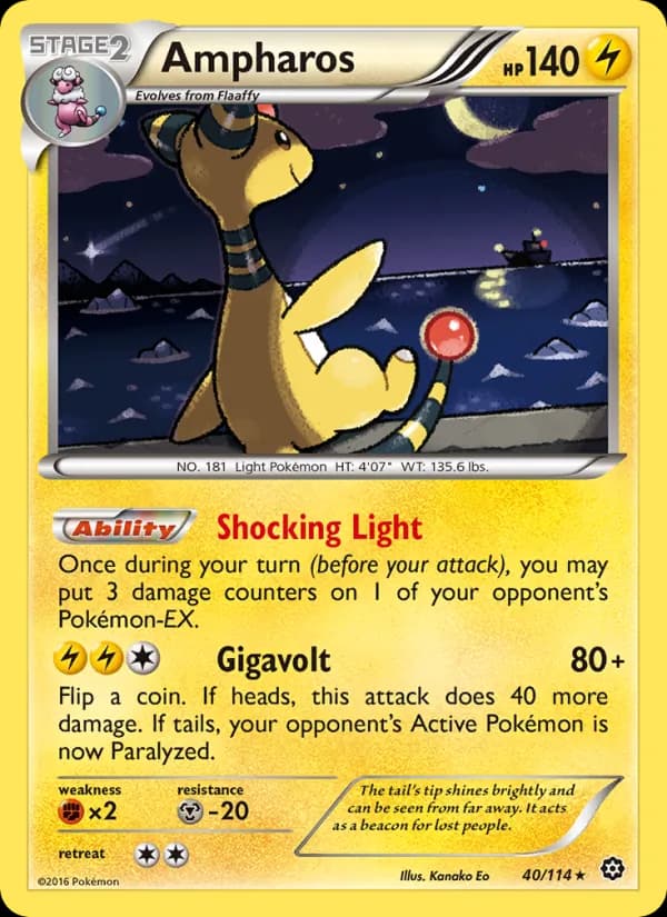 Ampharos – Steam Siege 40