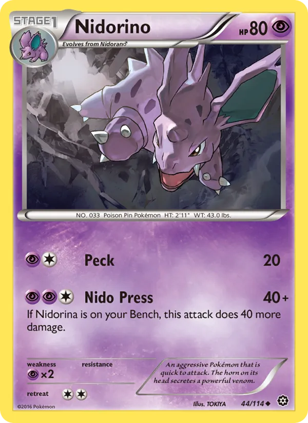 Nidorino – Steam Siege 44