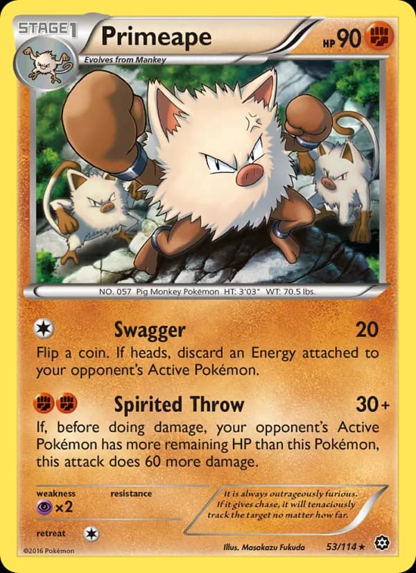 Primeape – Steam Siege 53