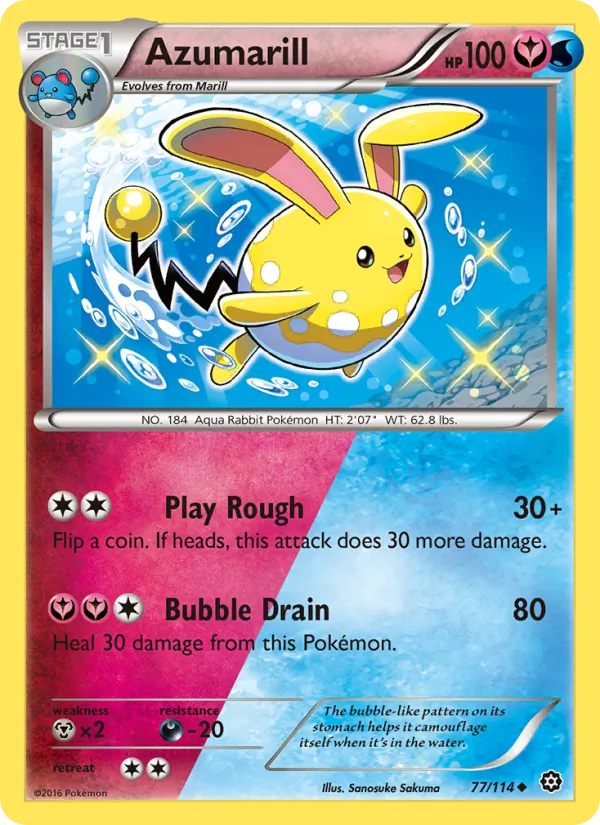 Azumarill – Steam Siege 77