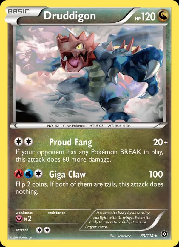 Druddigon – Steam Siege 83