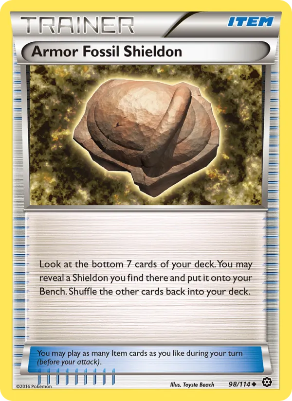 Armor Fossil Shieldon – Steam Siege 98