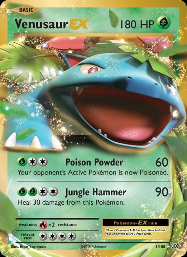 Venusaur EX – Evolutions 1