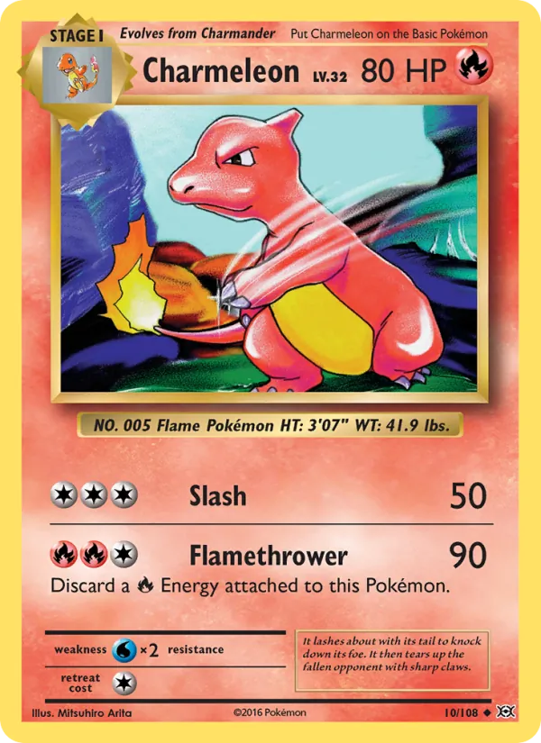 Charmeleon – Evolutions 10