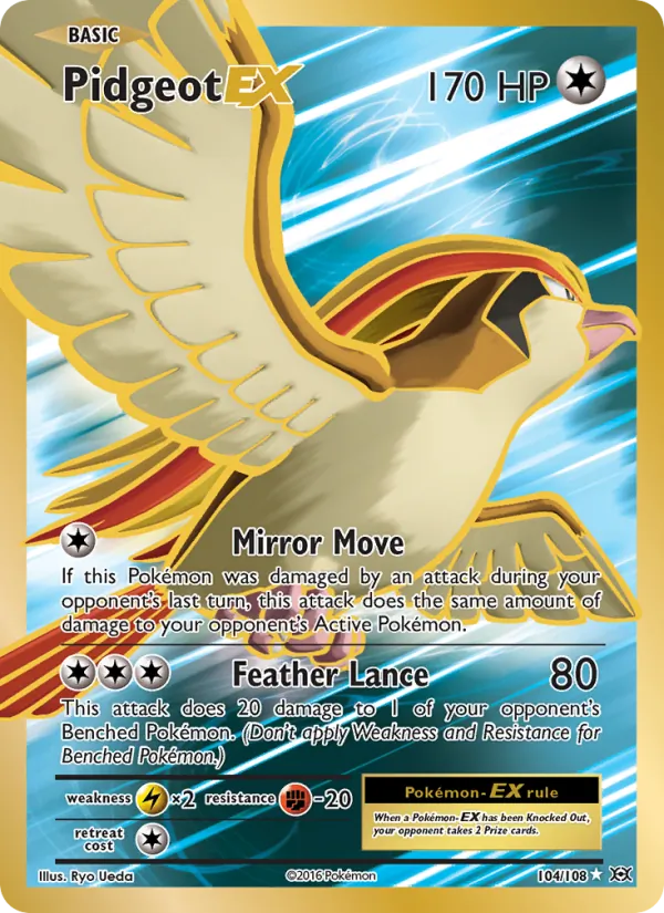 Pidgeot EX – Evolutions 104