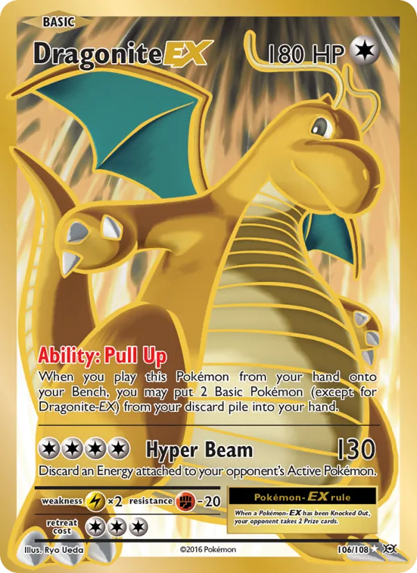 Dragonite EX – Evolutions 106