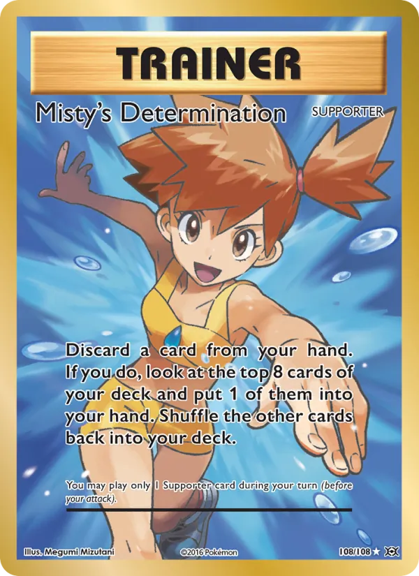 Misty's Determination – Evolutions 108