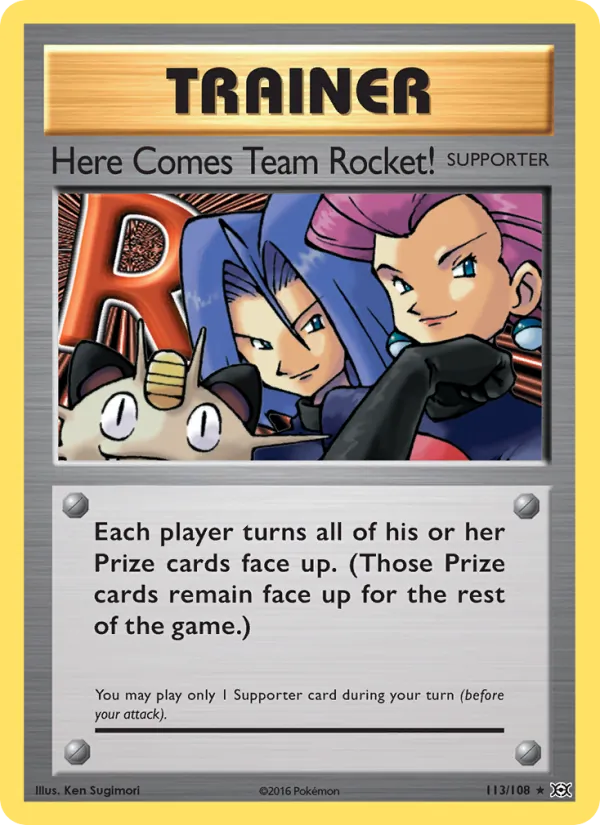 Here Comes Team Rocket! – Evolutions 113