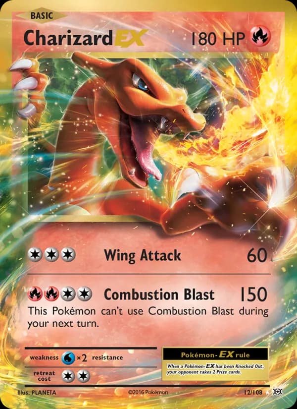 Charizard EX – Evolutions 12