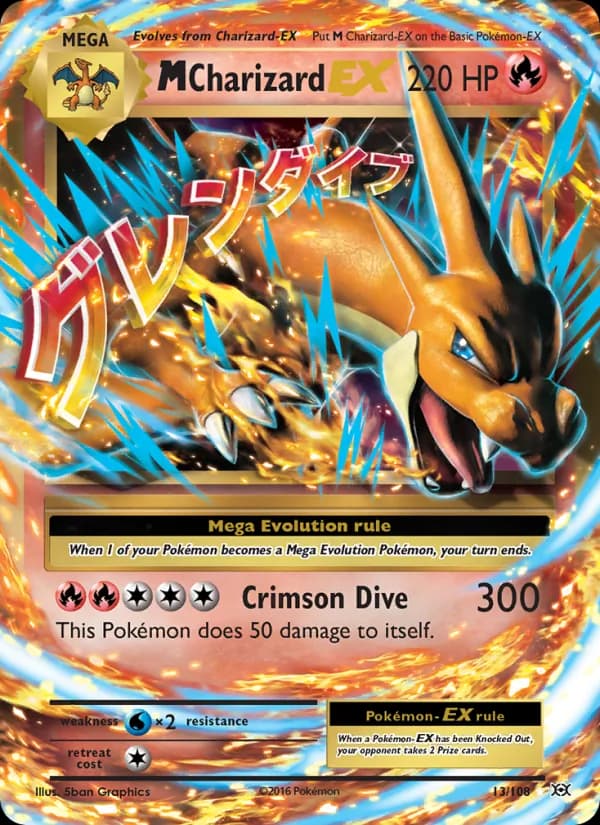 M Charizard EX – Evolutions 13