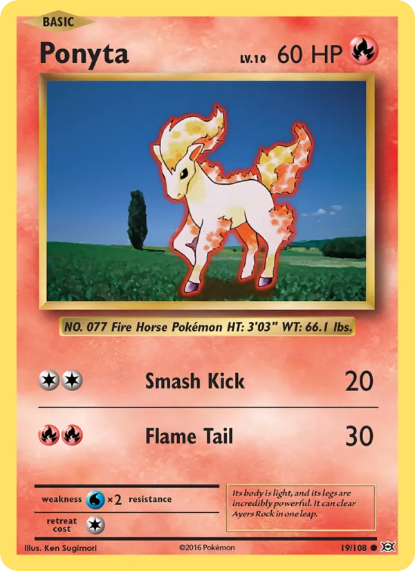 Ponyta – Evolutions 19