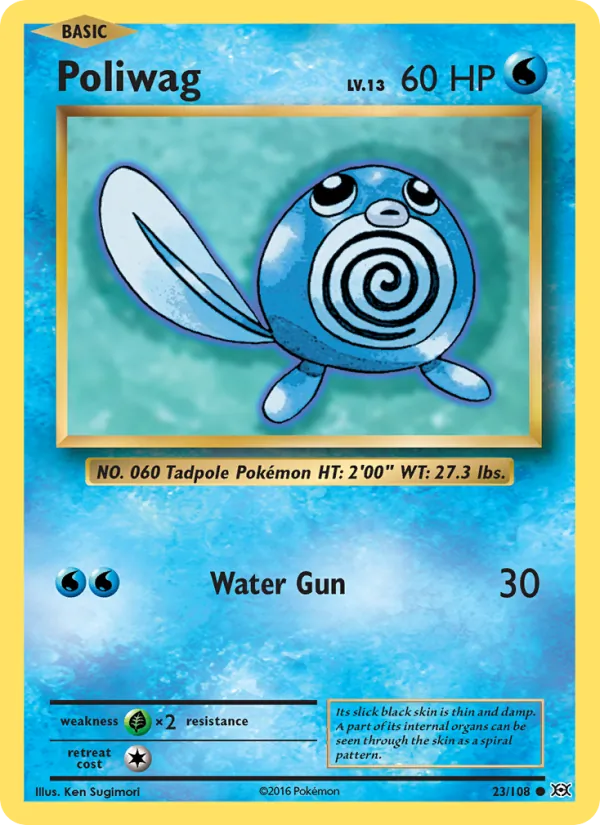 Poliwag – Evolutions 23