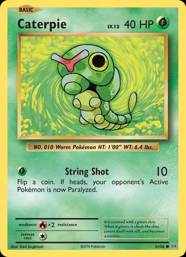 Caterpie – Evolutions 3